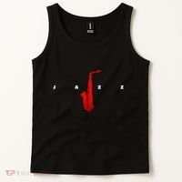 Jazz Music Saxophone Tank Top thumb 2