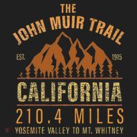 John Muir Trail California Backpacking Trail Hiking Beanie thumb 2