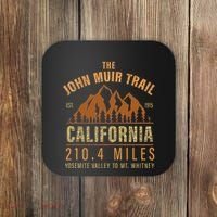 John Muir Trail California Backpacking Trail Hiking Coaster thumb 0