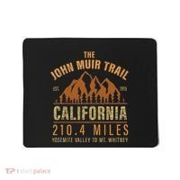 John Muir Trail California Backpacking Trail Hiking Mousepad thumb 0