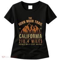 John Muir Trail California Backpacking Trail Hiking Women's T-Shirt thumb 0