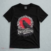 Japanese Mythology Three Legged Crow Yatagarasu T-Shirt thumb 5