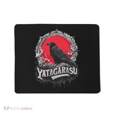 Japanese Mythology Three Legged Crow Yatagarasu Mousepad