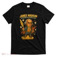 James Madison The Presidential Chronicles 4th President T-Shirt thumb 0