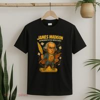 James Madison The Presidential Chronicles 4th President T-Shirt thumb 2
