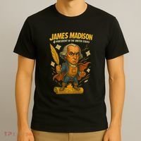 James Madison The Presidential Chronicles 4th President T-Shirt thumb 3