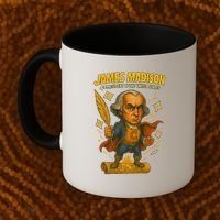 James Madison The Presidential Chronicles 4th President Coffee Mug thumb 2