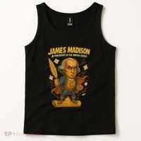 James Madison The Presidential Chronicles 4th President Tank Top thumb 2