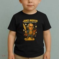 James Madison The Presidential Chronicles 4th President Toddler T-Shirt thumb 2