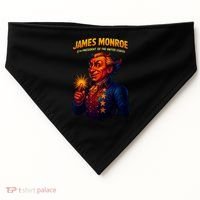 James Monroe The Presidential Chronicles USA-Made Doggie Bandana thumb 0