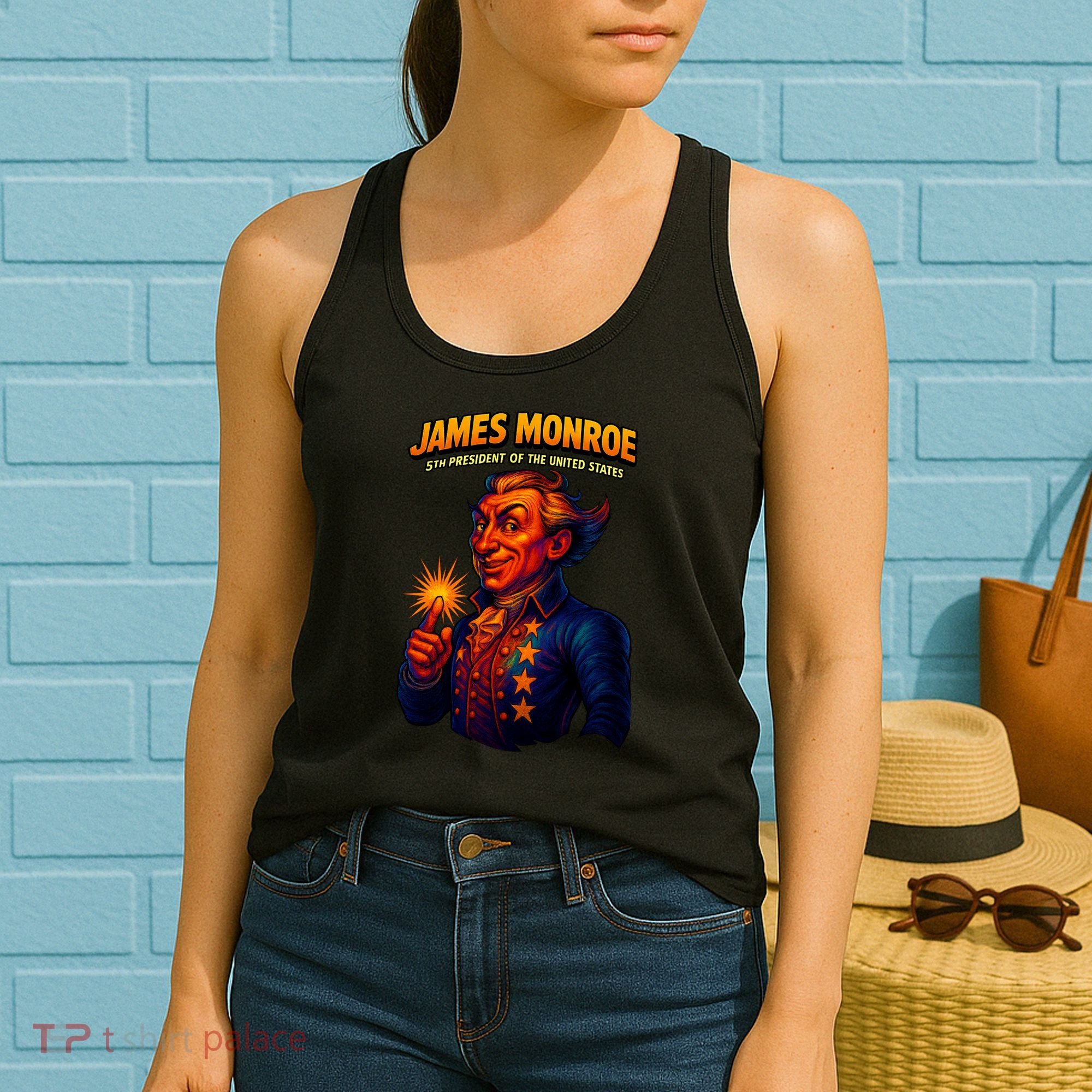 James Monroe The Presidential Chronicles Women's Tank Top