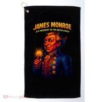 James Monroe The Presidential Chronicles Golf Towel thumb 0