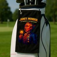 James Monroe The Presidential Chronicles Golf Towel thumb 2