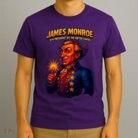 James Monroe The Presidential Chronicles T-Shirt thumb 3