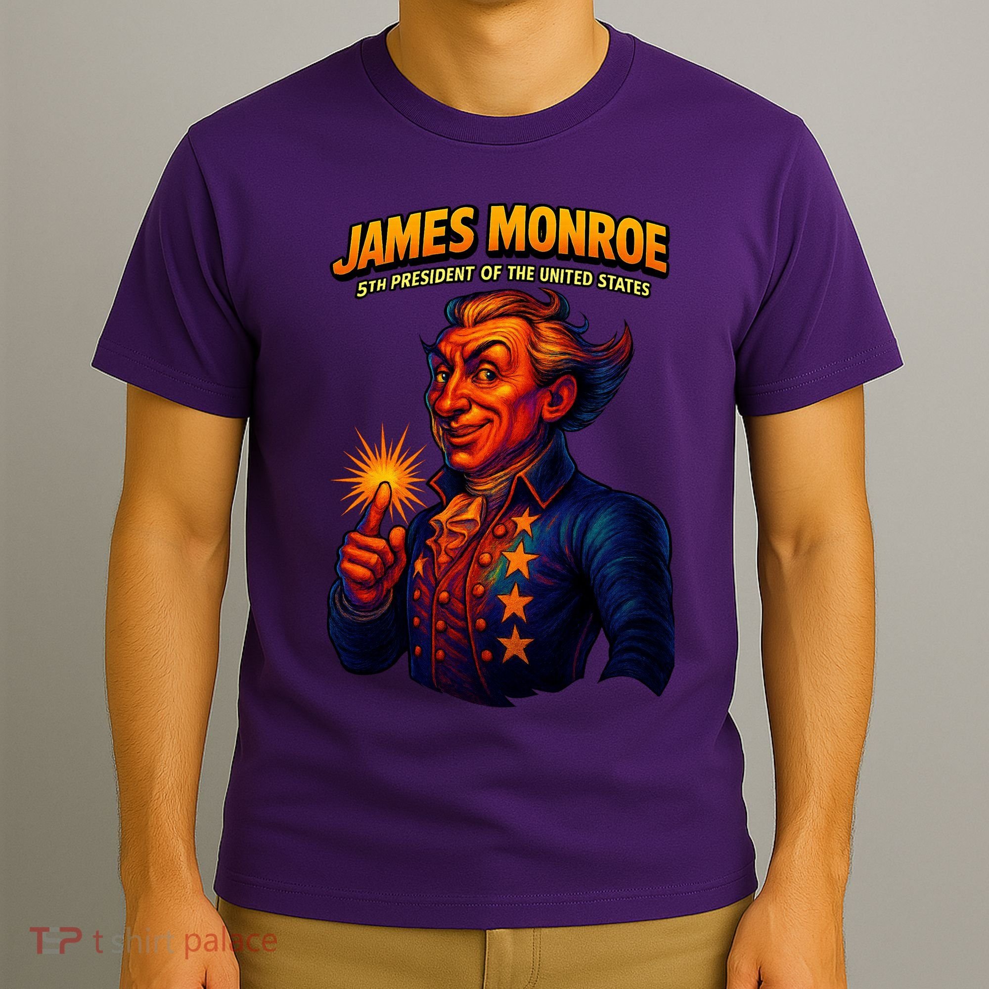 James Monroe The Presidential Chronicles T-Shirt