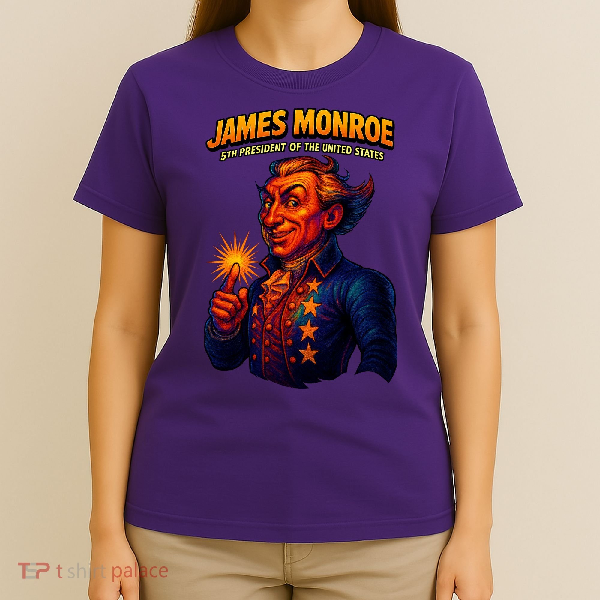 James Monroe The Presidential Chronicles T-Shirt