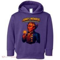 James Monroe The Presidential Chronicles Toddler Hoodie thumb 0