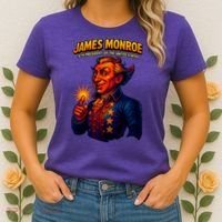 James Monroe The Presidential Chronicles Women's T-Shirt thumb 2