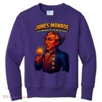 James Monroe The Presidential Chronicles Kids Sweatshirt thumb 0