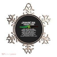 Jamaican Mixed With Jamaica Love And Proud Gift Ornament thumb 0