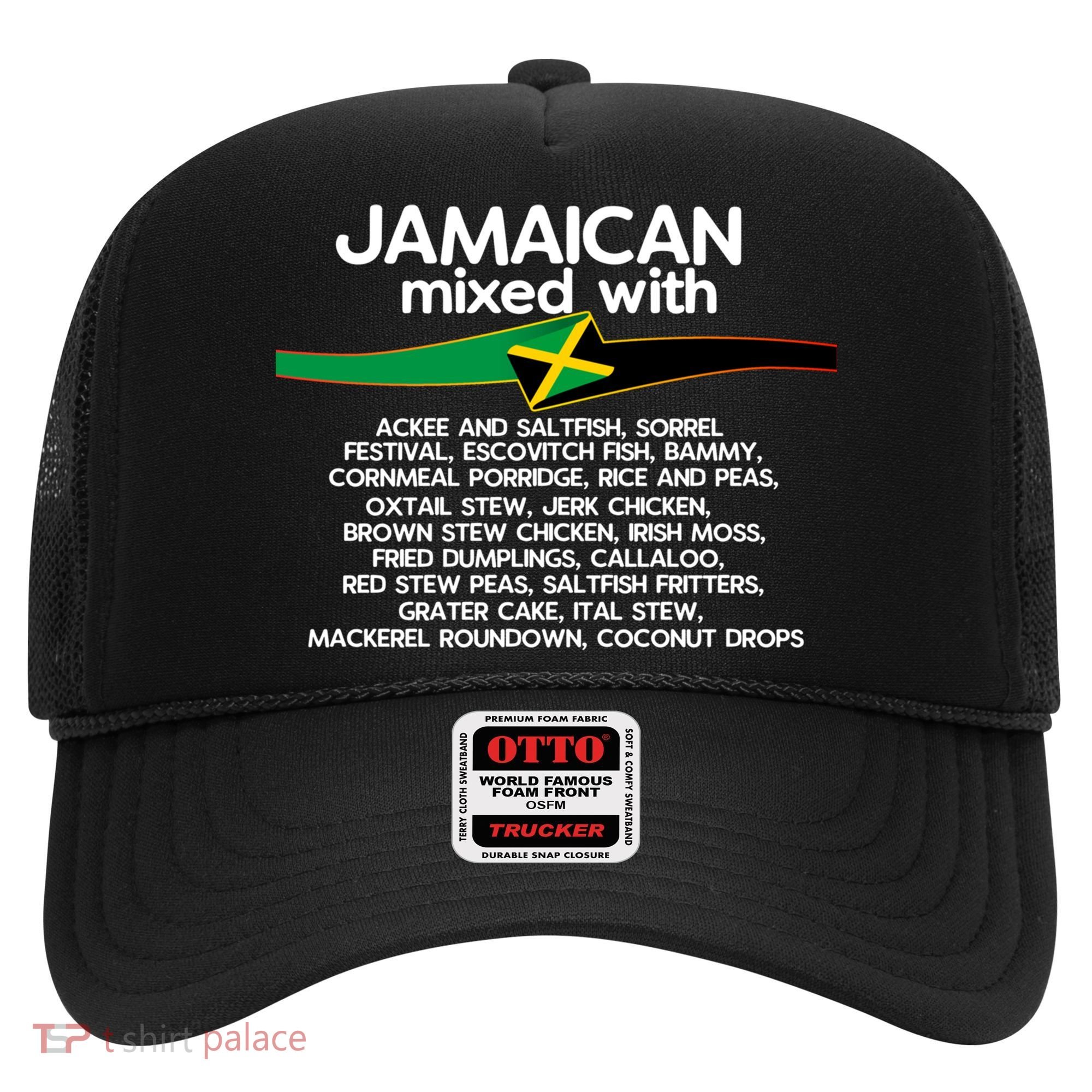 Jamaican Mixed With Jamaica Love And Proud Gift Hat