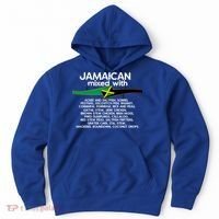 Jamaican Mixed With Jamaica Love And Proud Gift Hoodie thumb 0