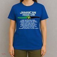 Jamaican Mixed With Jamaica Love And Proud Gift T-Shirt thumb 4