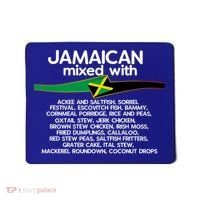Jamaican Mixed With Jamaica Love And Proud Gift Mousepad thumb 0