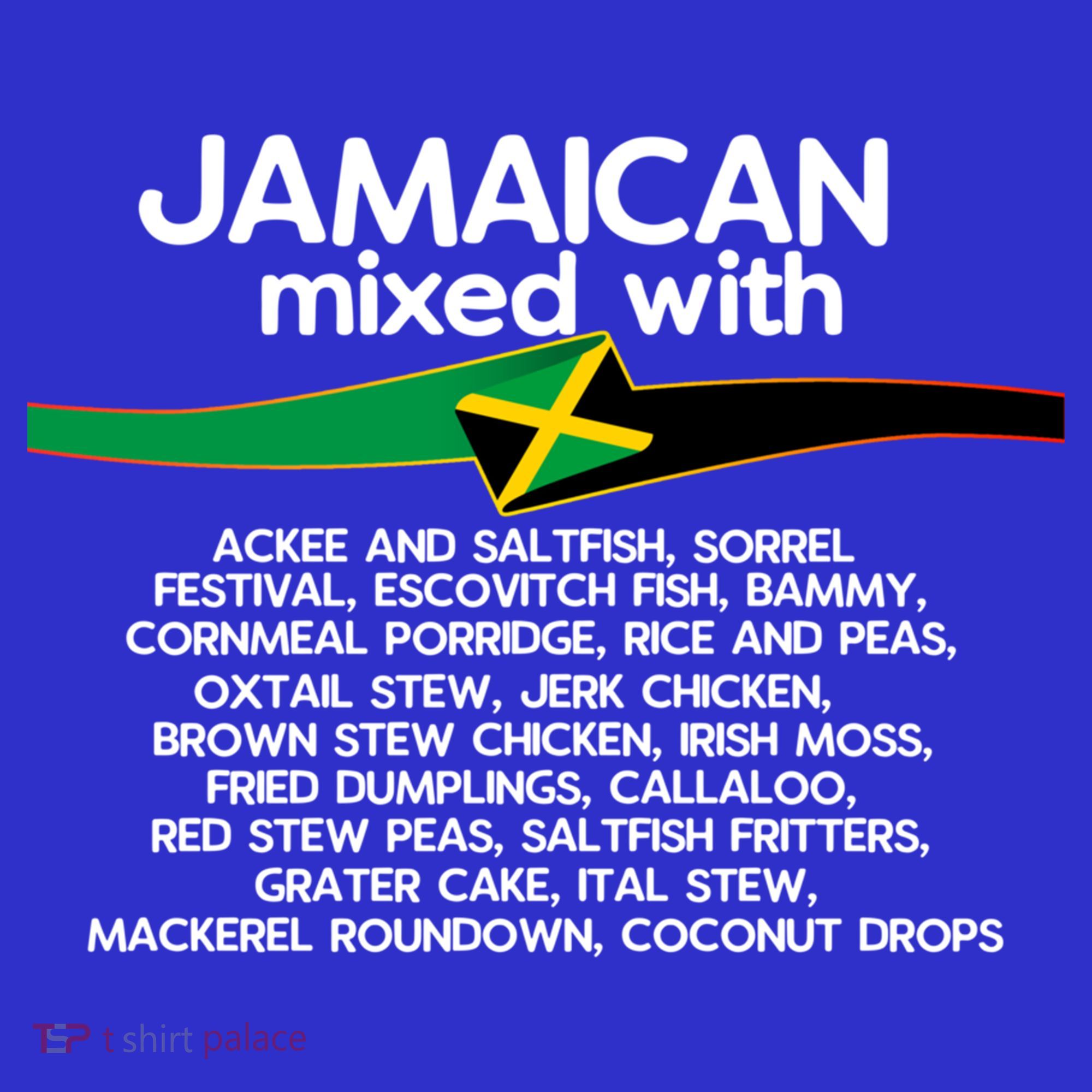 Jamaican Mixed With Jamaica Love And Proud Gift Mousepad