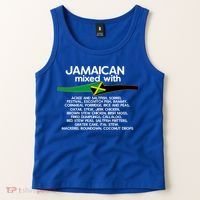 Jamaican Mixed With Jamaica Love And Proud Gift Tank Top thumb 2