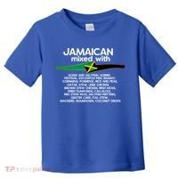 Jamaican Mixed With Jamaica Love And Proud Gift Toddler T-Shirt thumb 0