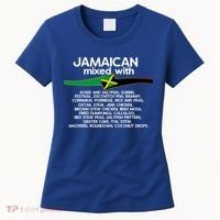 Jamaican Mixed With Jamaica Love And Proud Gift Women's T-Shirt thumb 0