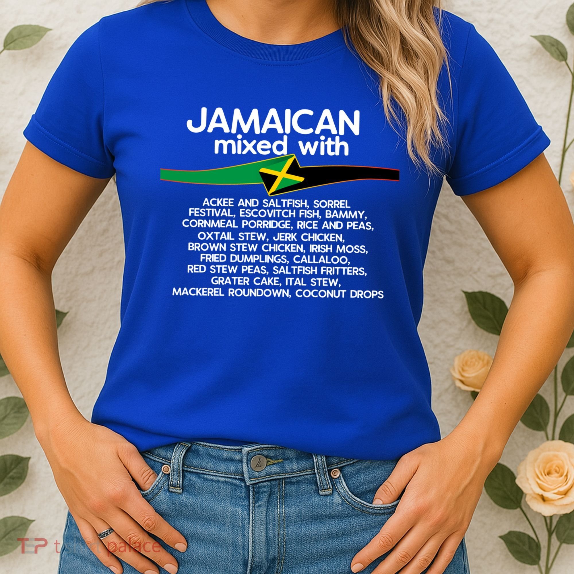Jamaican Mixed With Jamaica Love And Proud Gift Women's T-Shirt