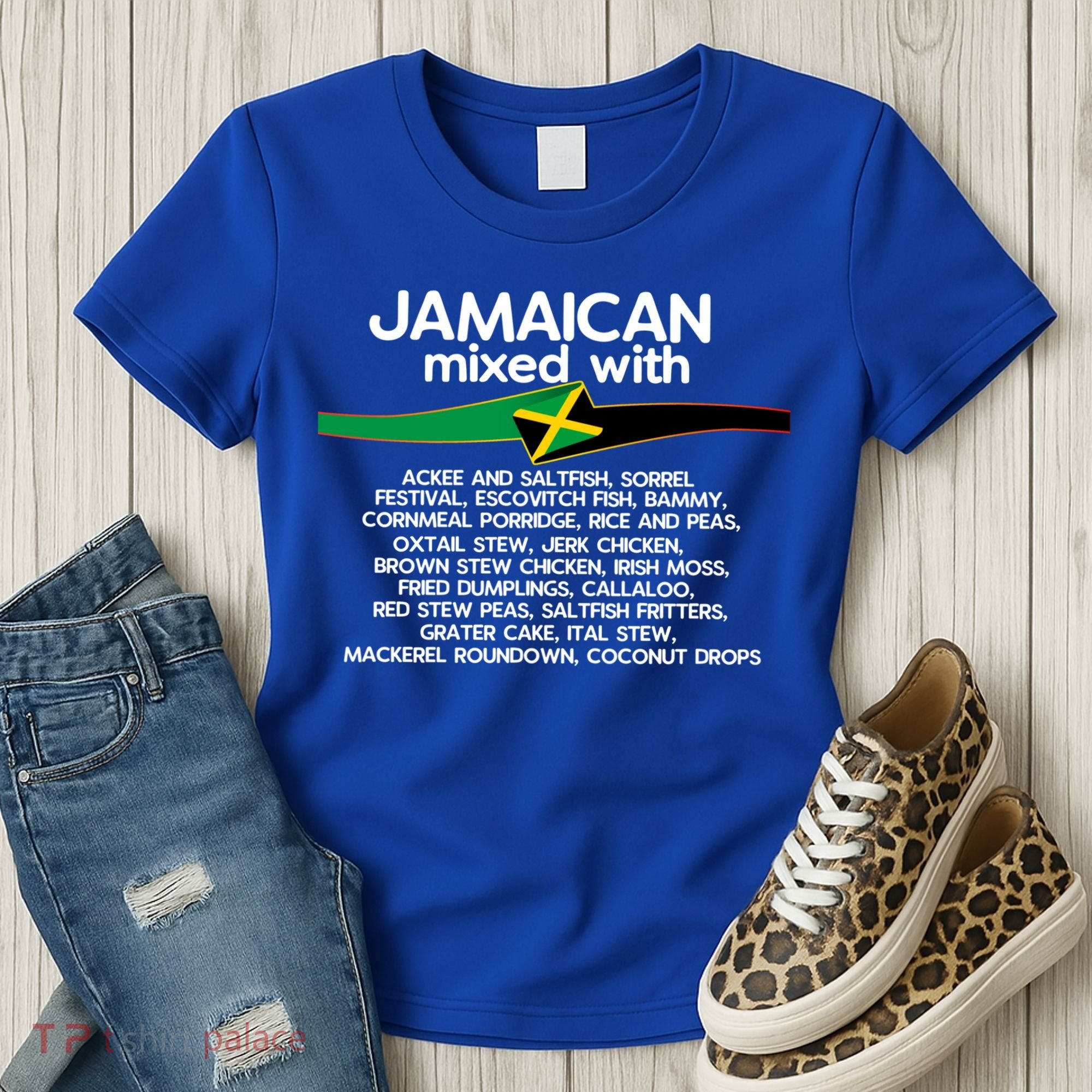 Jamaican Mixed With Jamaica Love And Proud Gift Women's T-Shirt
