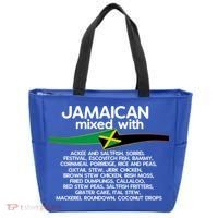 Jamaican Mixed With Jamaica Love And Proud Gift Tote Bag thumb 0