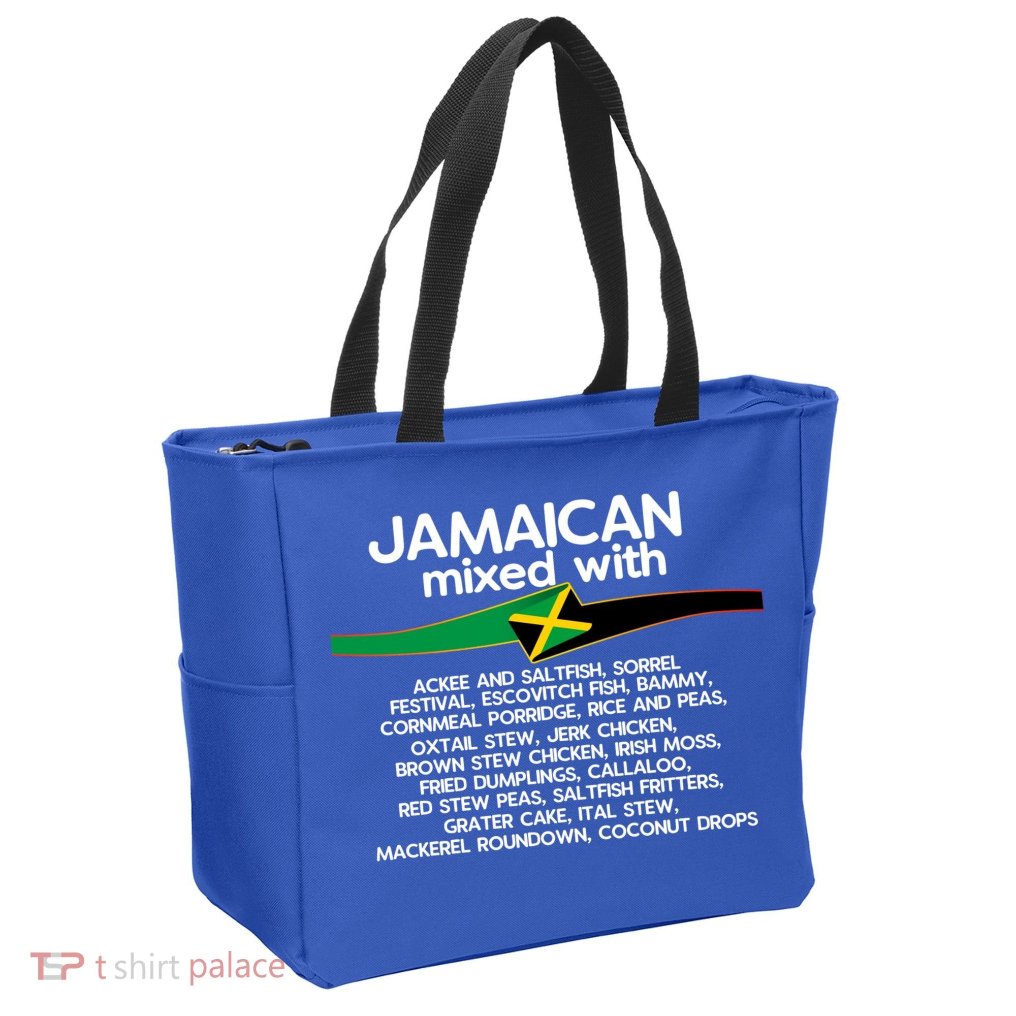 Jamaican Mixed With Jamaica Love And Proud Gift Tote Bag