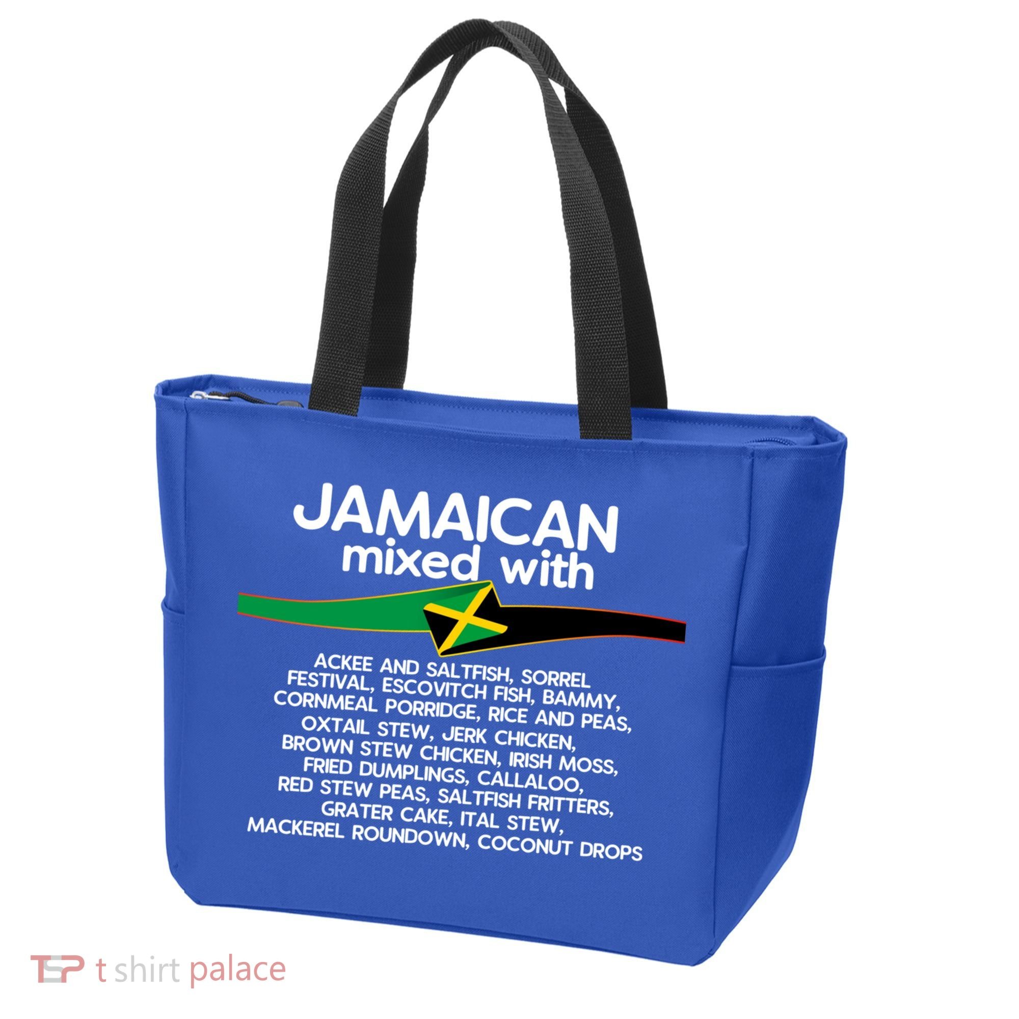 Jamaican Mixed With Jamaica Love And Proud Gift Tote Bag