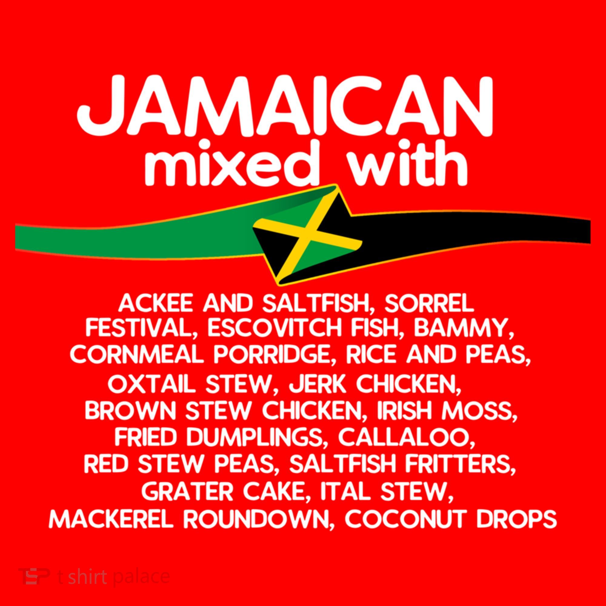 Jamaican Mixed With Jamaica Love And Proud Gift Santa Hat
