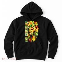 Juneteenth Men Women African American Black Lion 1865 King Hoodie thumb 0