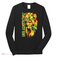 Juneteenth Men Women African American Black Lion 1865 King Long Sleeve Shirt thumb 0