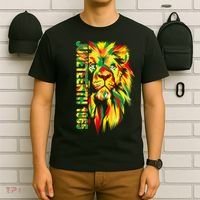 Juneteenth Men Women African American Black Lion 1865 King T-Shirt thumb 6