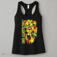 Juneteenth Men Women African American Black Lion 1865 King Women's Tank Top thumb 3