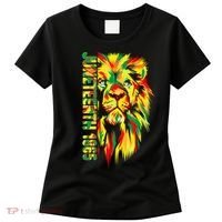 Juneteenth Men Women African American Black Lion 1865 King Women's T-Shirt thumb 0