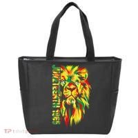 Juneteenth Men Women African American Black Lion 1865 King Tote Bag thumb 0