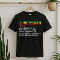 Juneteenth Noun A Celebration Held Annually 1865 Freedom Day T-Shirt thumb 2
