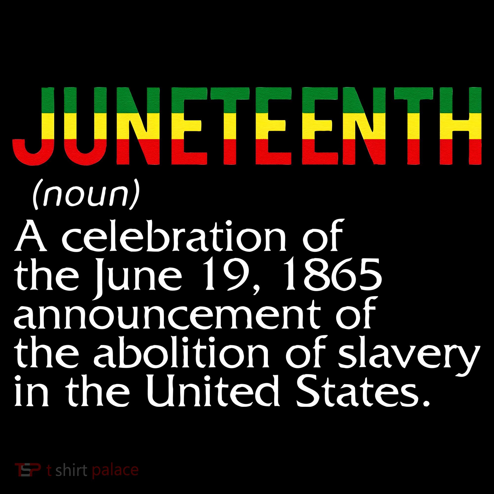 Juneteenth Noun A Celebration Held Annually 1865 Freedom Day Coaster