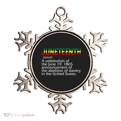 Juneteenth Noun A Celebration Held Annually 1865 Freedom Day Ornament