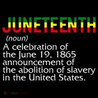 Juneteenth Noun A Celebration Held Annually 1865 Freedom Day Tank Top thumb 6