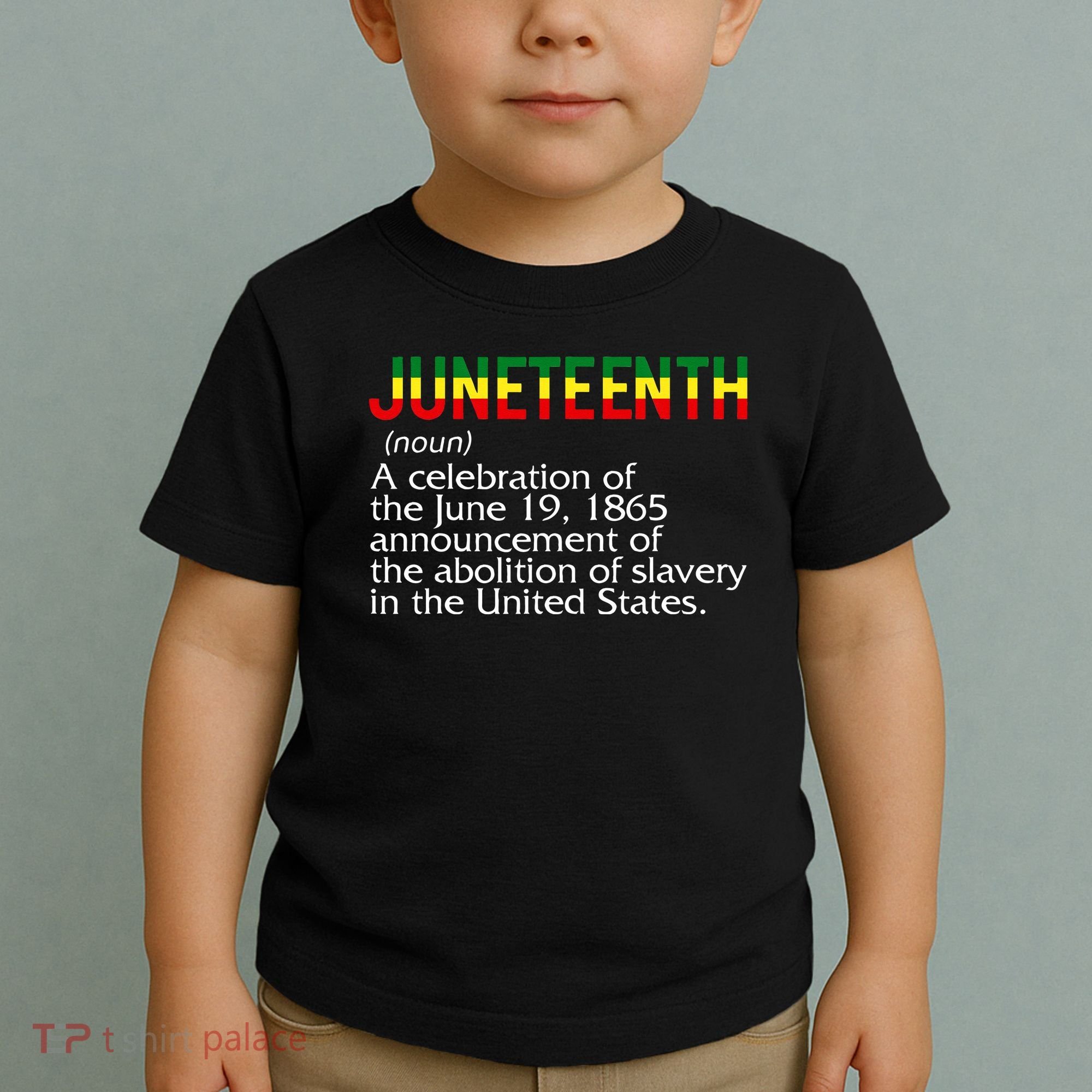 Juneteenth Noun A Celebration Held Annually 1865 Freedom Day Toddler T-Shirt