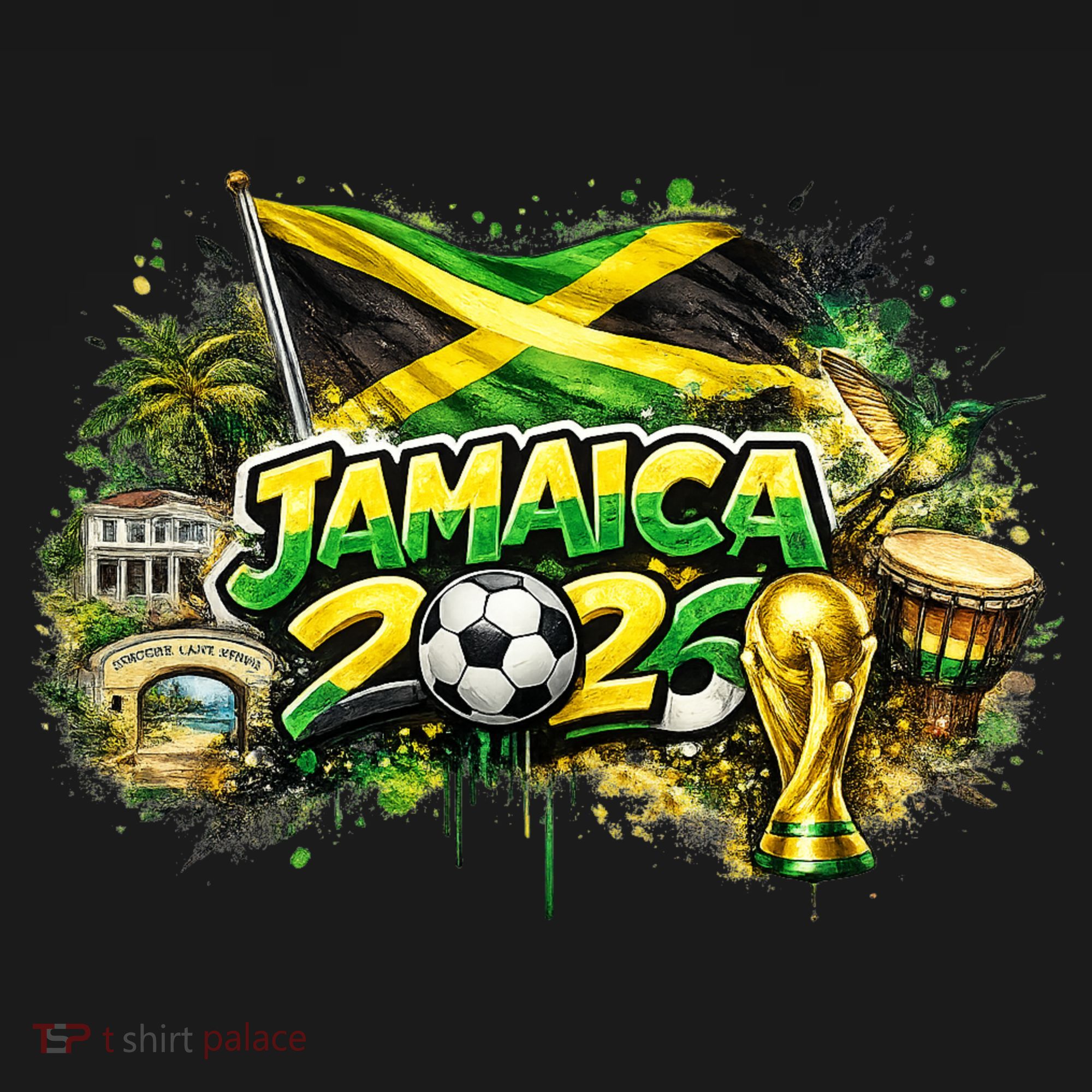 JAMAICA North America Soccer Tournament 2026 Women's Hoodie